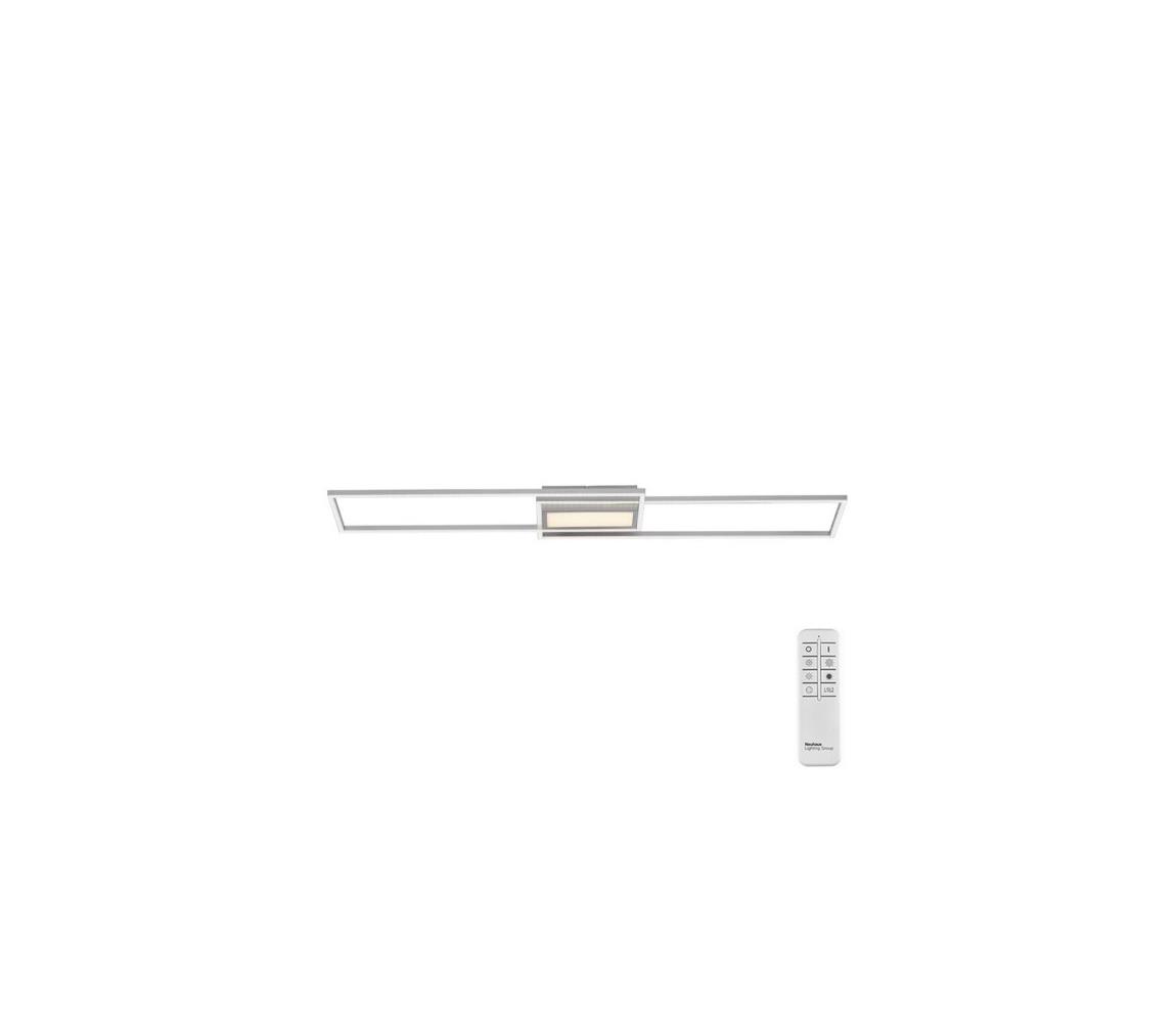 Leuchten Direkt Lampa sufitowa LED Asmin, CCT, dwa prostokąty