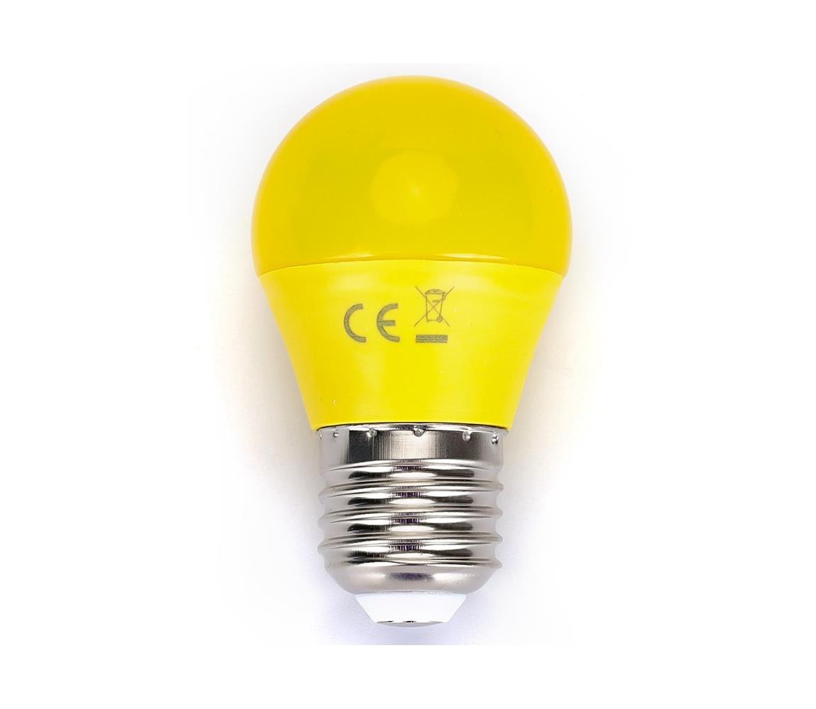 LED Żarówka G45 E27/4W/230V żółta - Aigostar