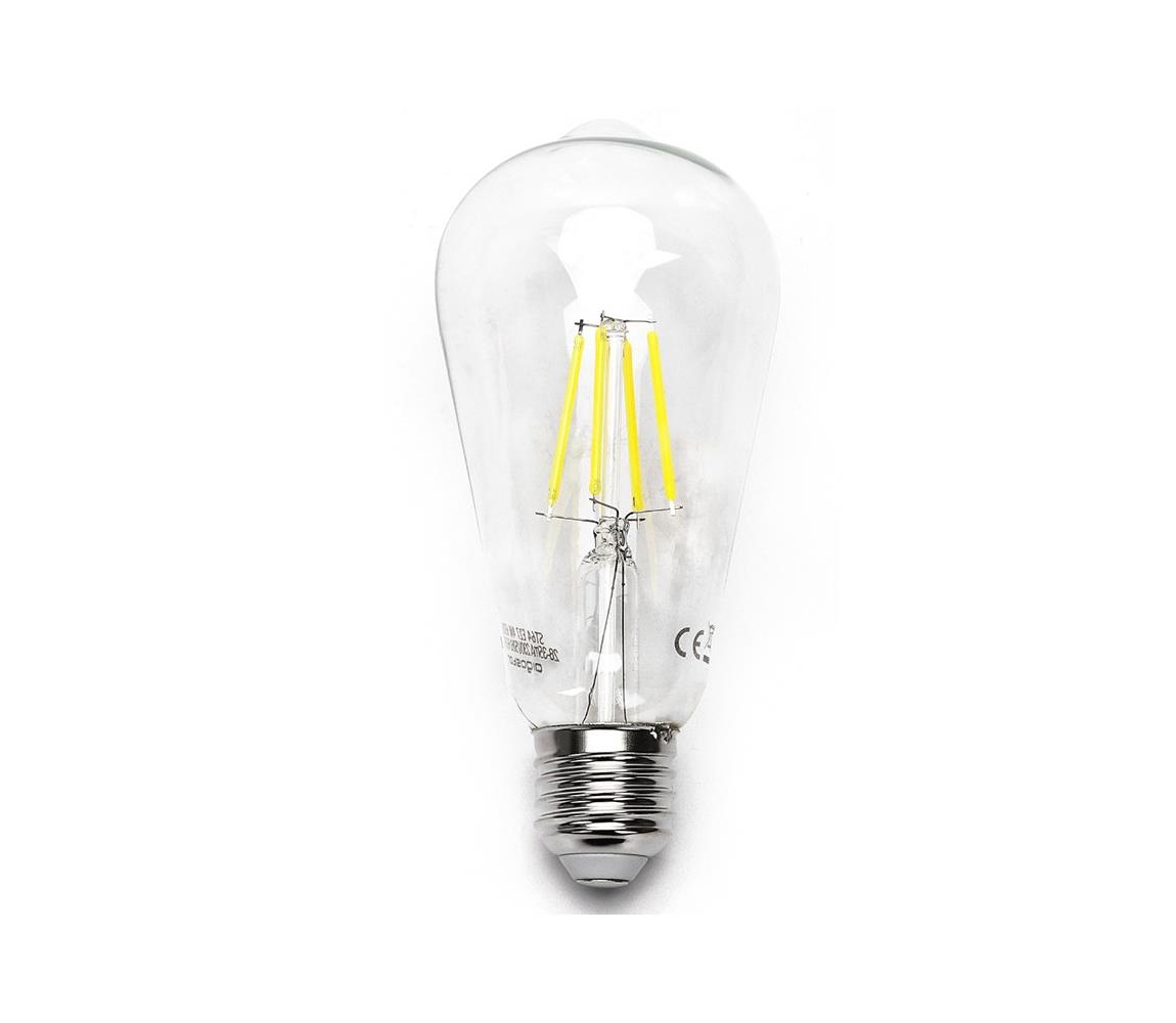 LED Żarówka ST64 E27/8W/230V 6500K - Aigostar