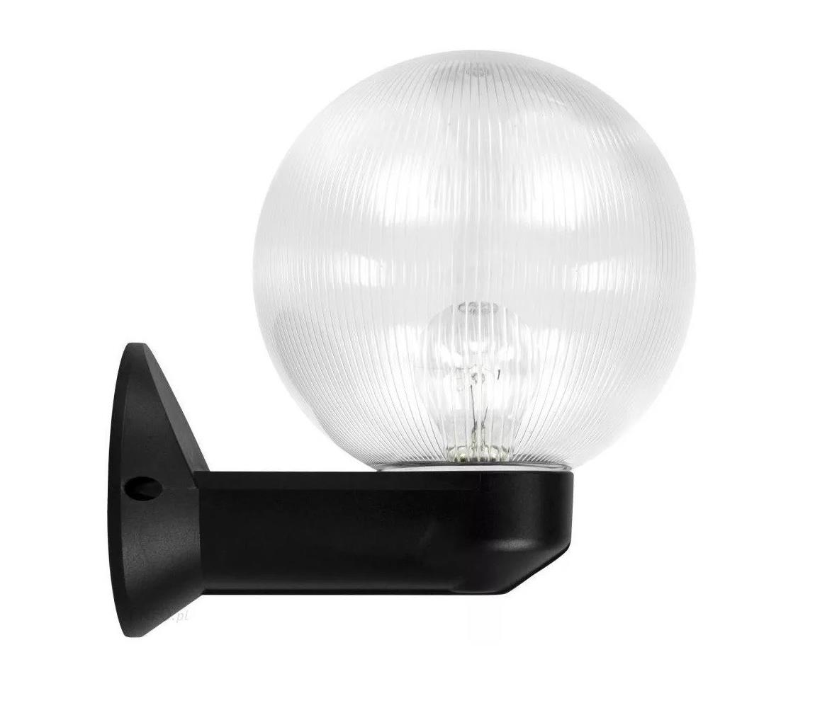 Palnas 116002-01 - Kinkiet zewnętrzny NADIR 1xE27/15W/230V IP44 przezroczysty
