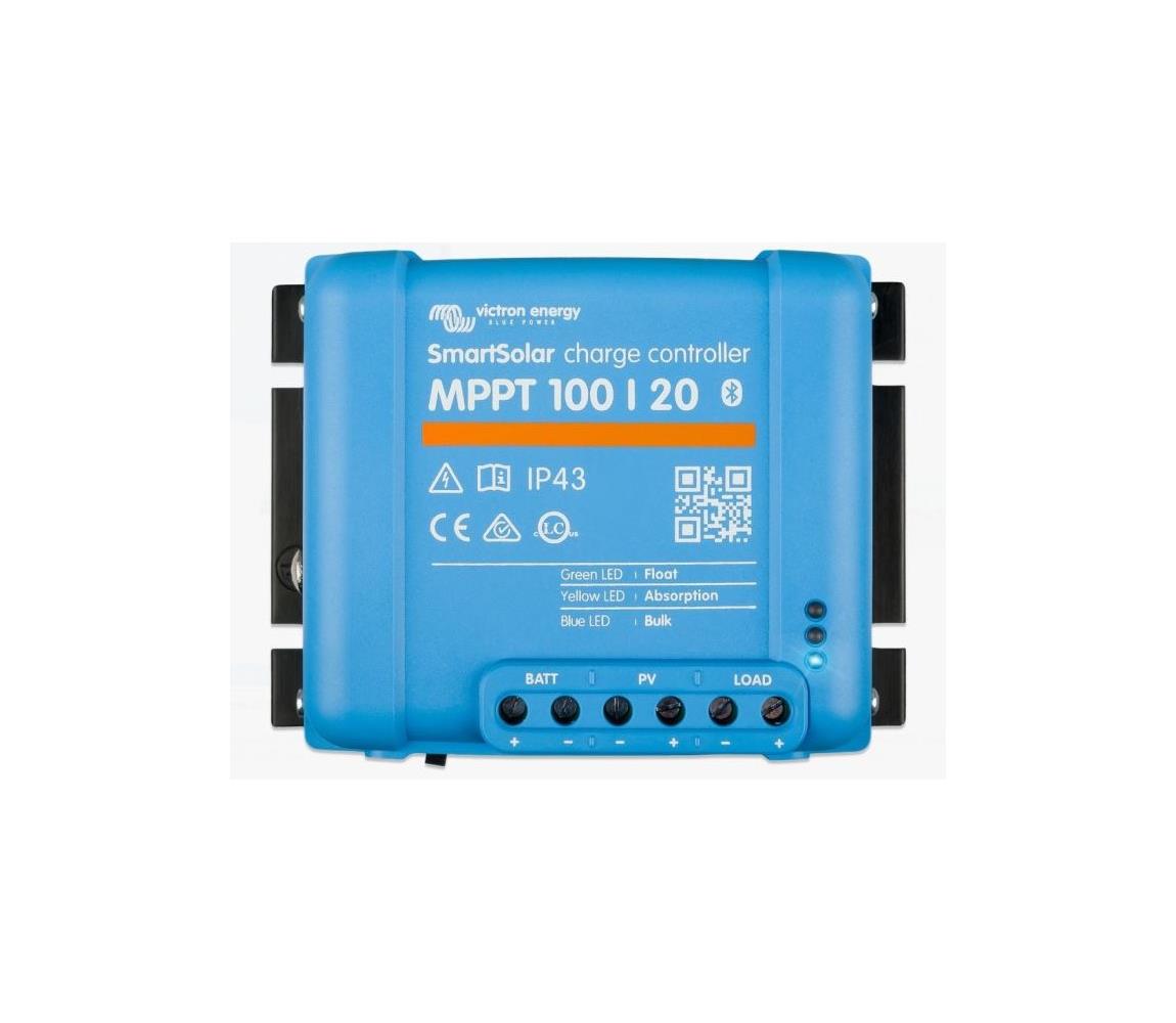 Victron Energy - Inteligentny regulator ładowania solarnego MPPT 100/20