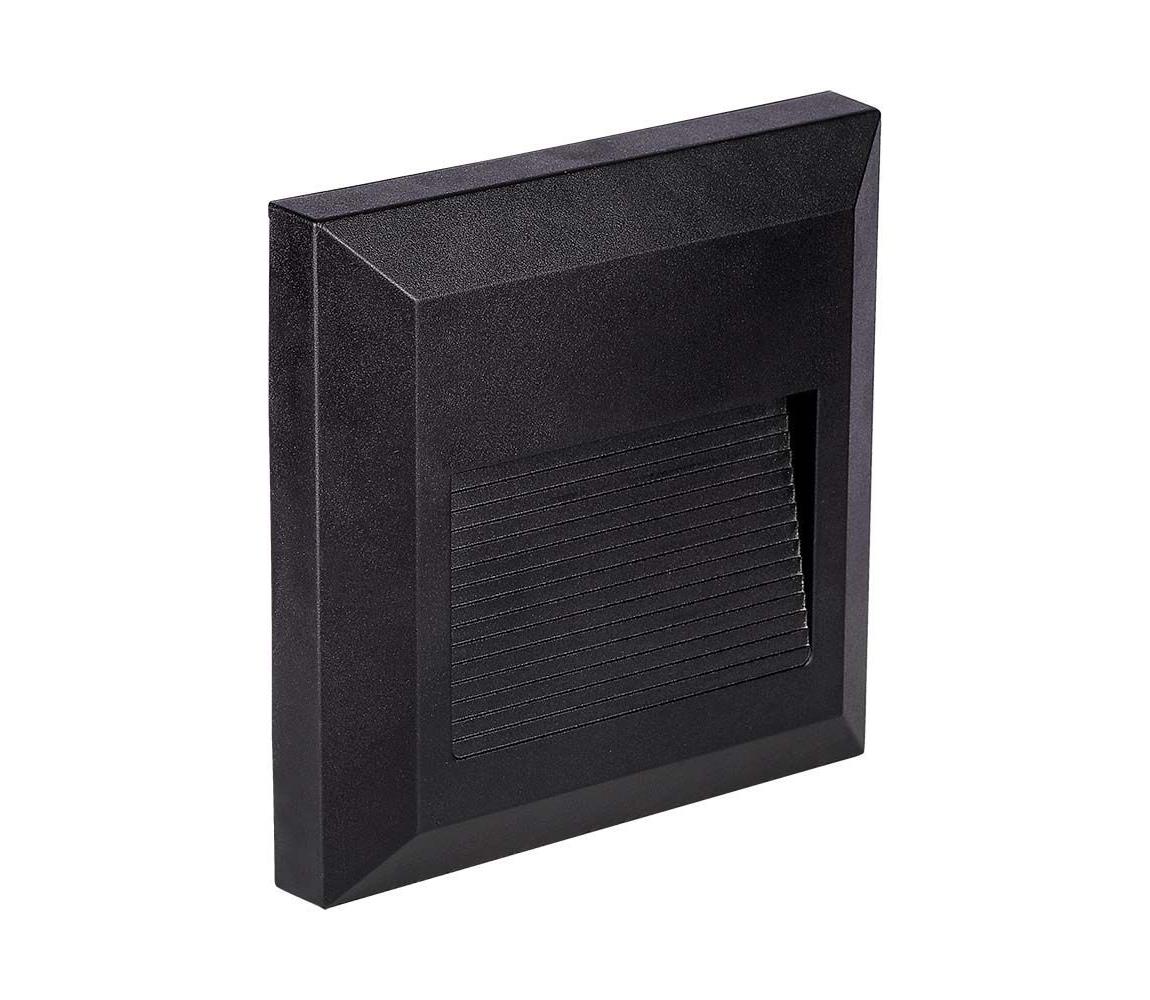 LED Zewnętrzne oświetlenie schodowe LED/2W/230V IP65 3000K czarny