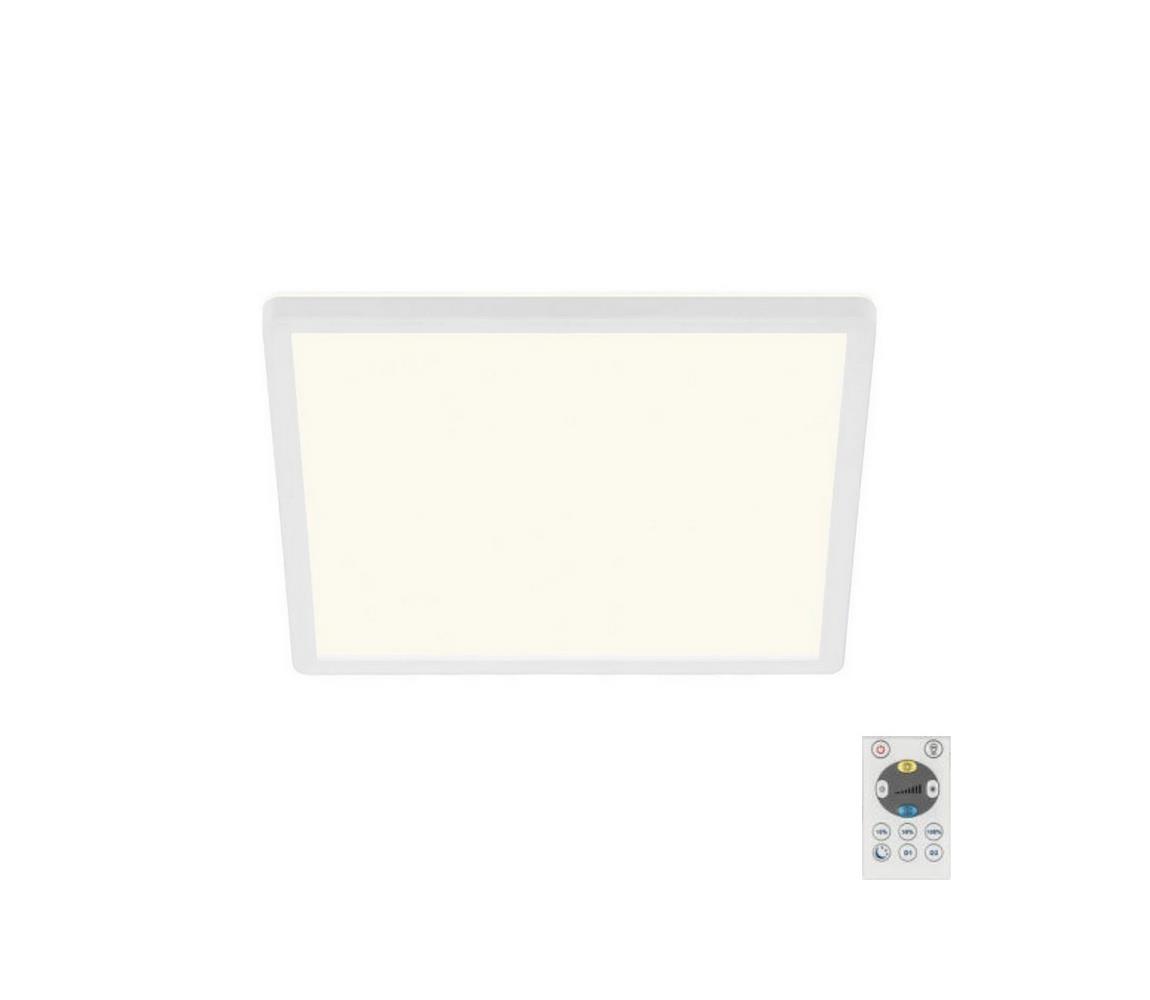 Briloner 7081-016 - LED Ściemnialny plafon SLIM LED/18W/230V + pilot