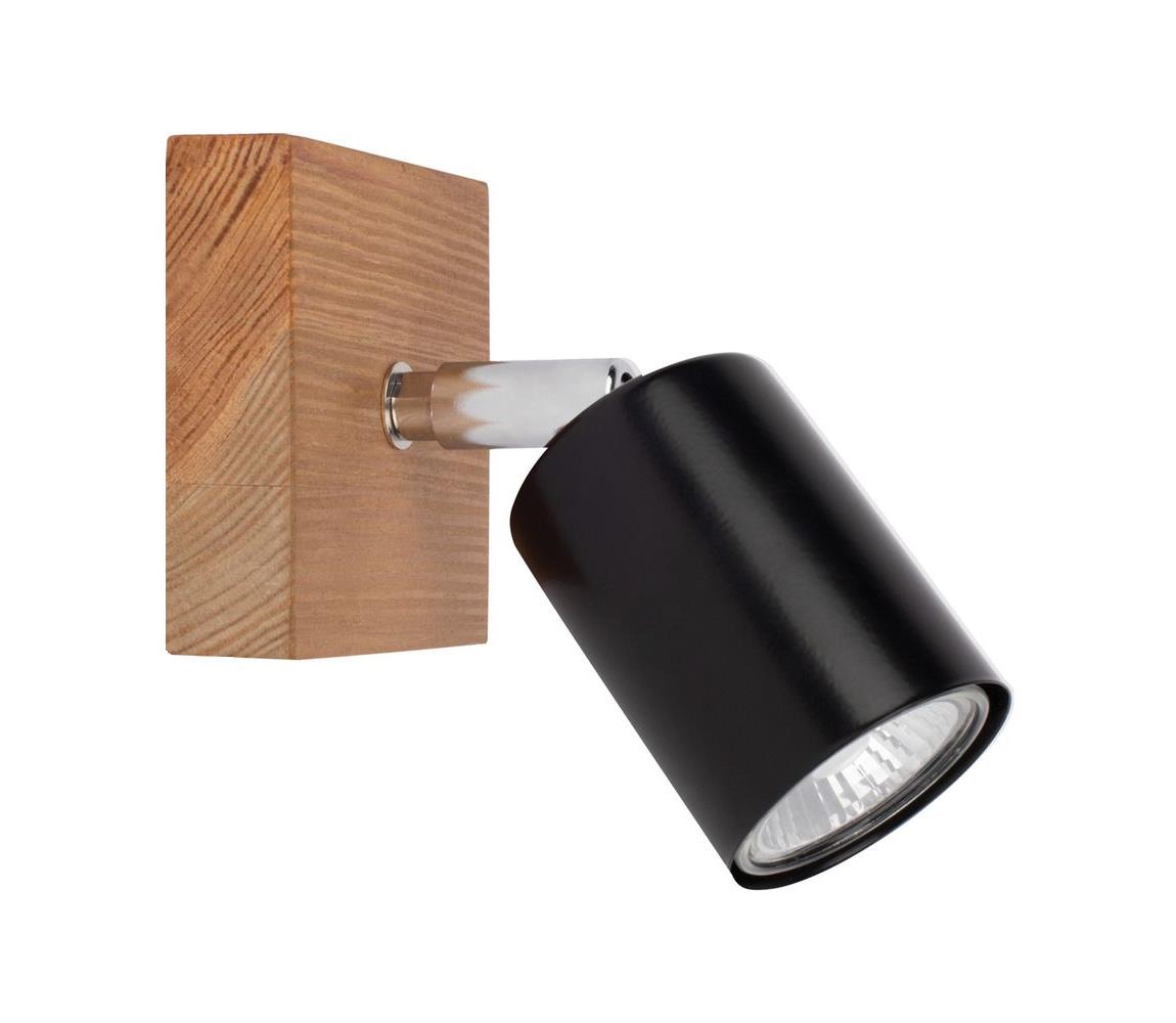 Spot-Light DO2910151 - Kinkiet punktowy MANARA 1xGU10/5W/230V sosna