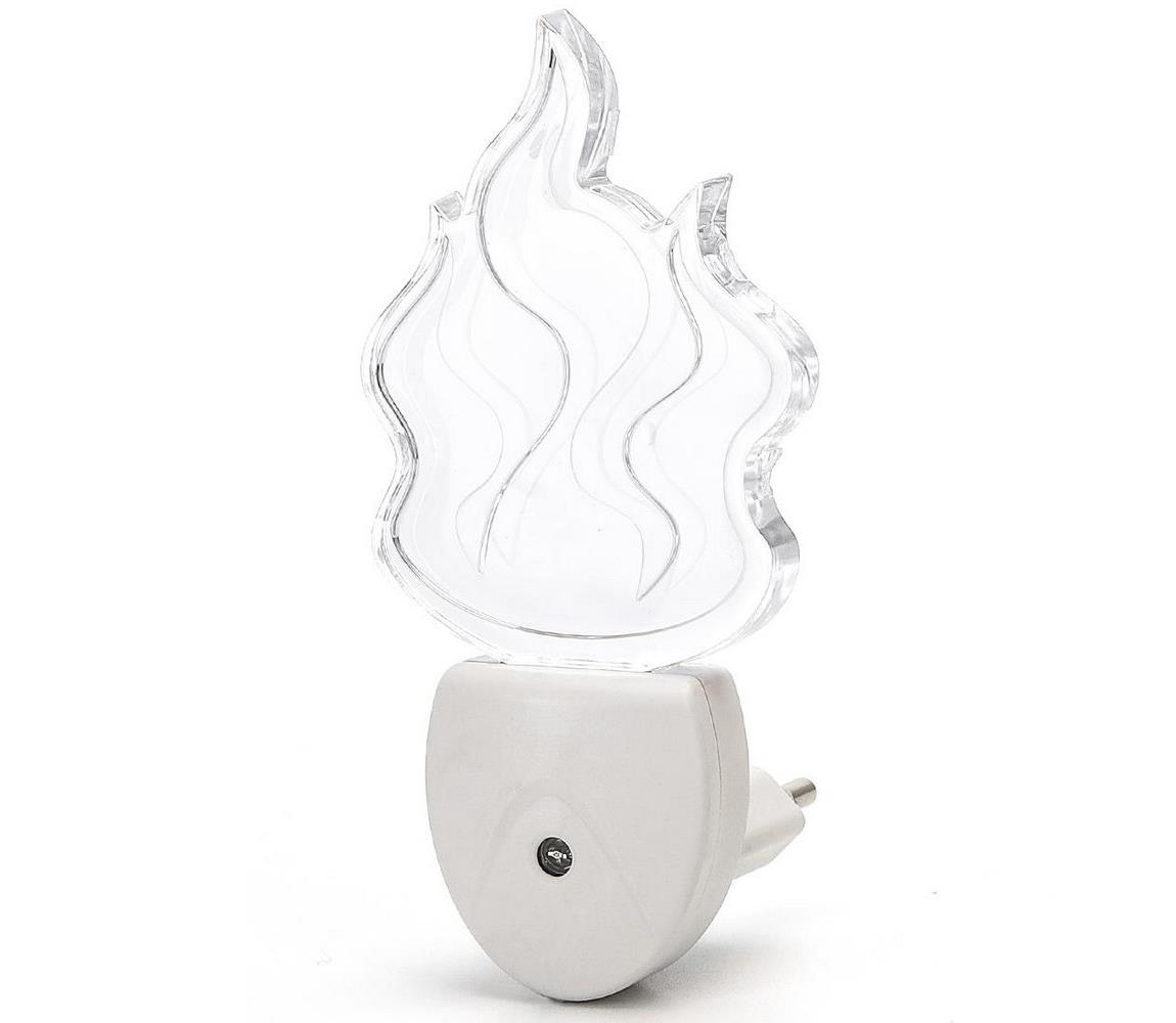 Aigostar - LED RGB Lampka nocna z czujnikiem LED/0,5W/230V płomień
