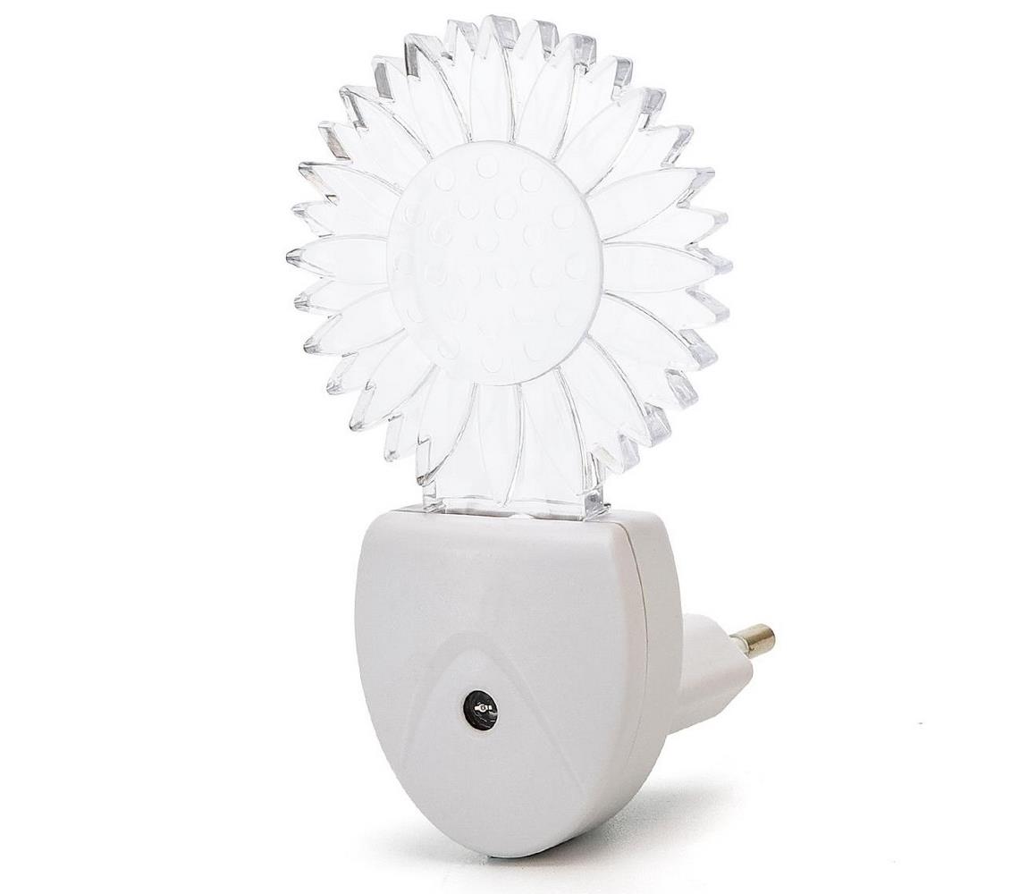 Aigostar - LED Lampka nocna z czujnikiem LED/0,5W/230V słońce