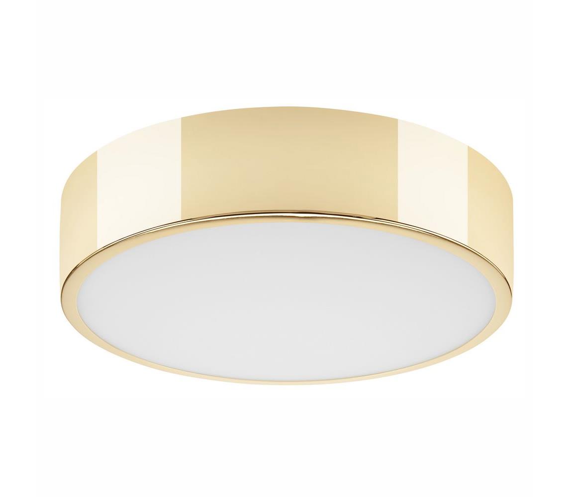 Lampa sufitowa Kimban z metalu, Ø 36 cm, złota
