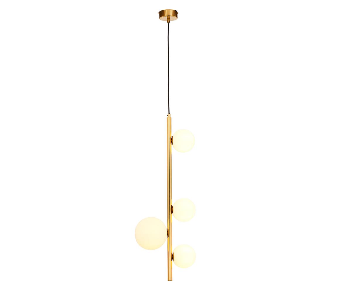 Jupiter 1921 - Żyrandol na lince TAIDA 4xG9/40W/230V mosiądz