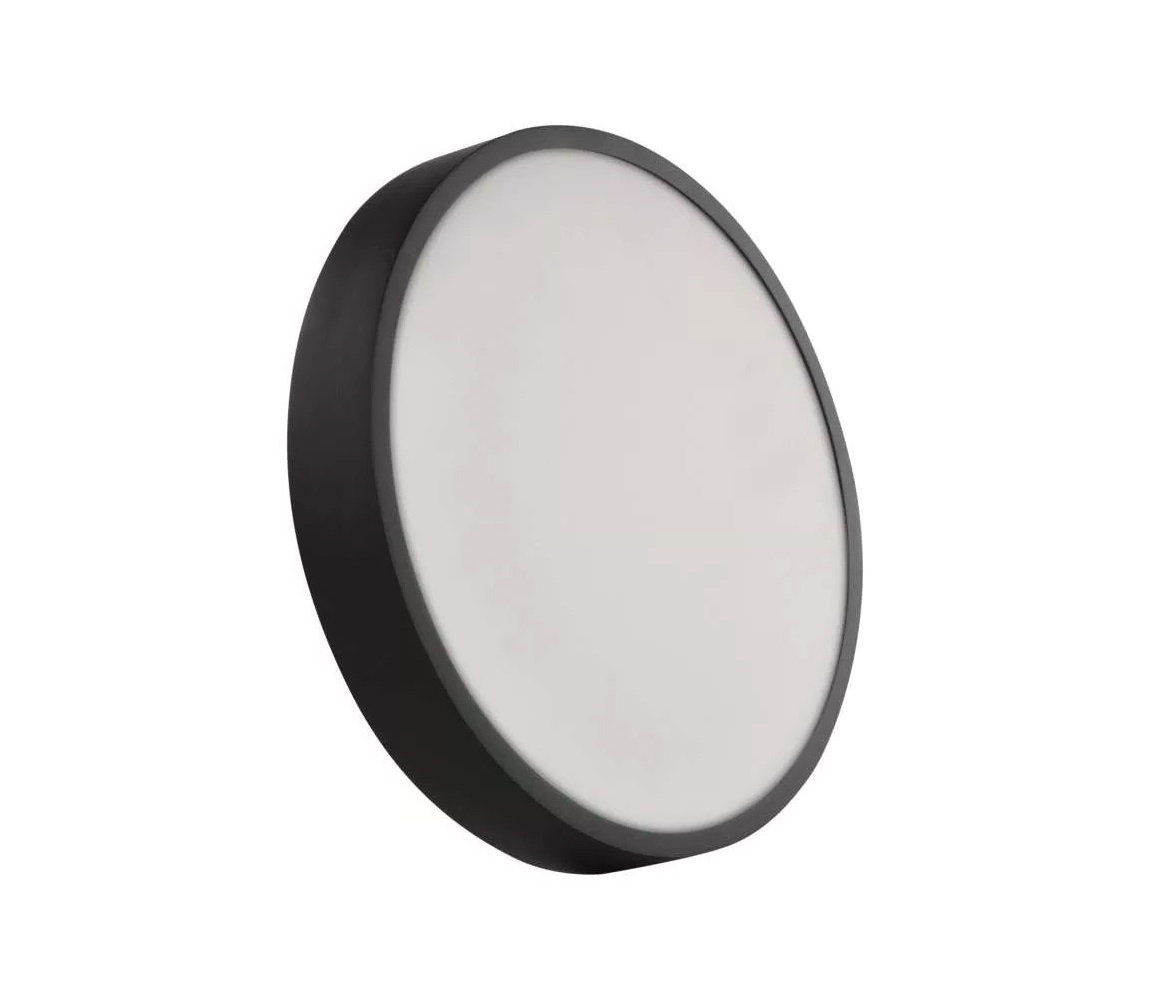 LED Plafon LED/28,5W/230V 3000/3500/4000K śr. 30 cm czarny