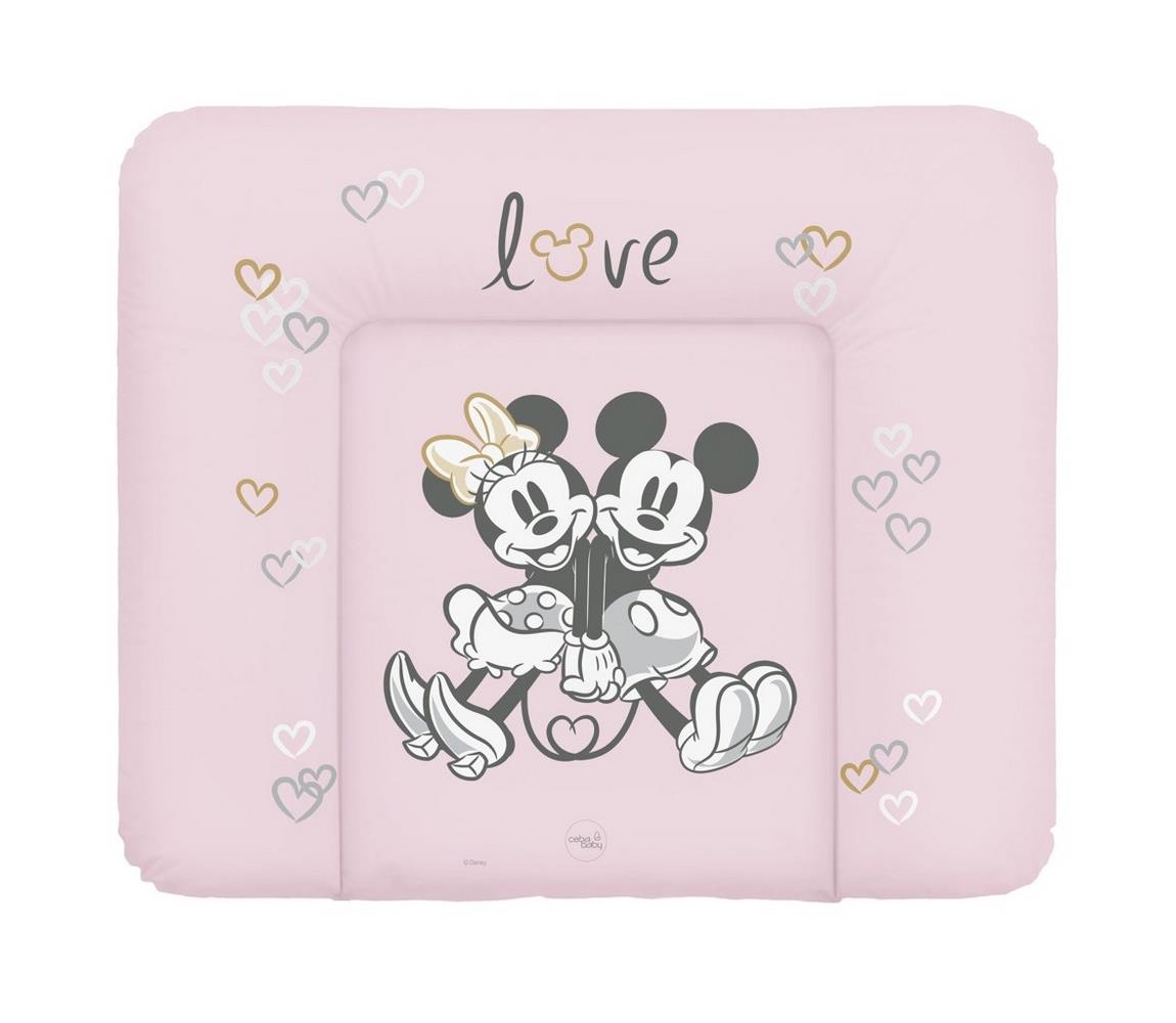 Ceba Baby przewijak miękki na komodę 85x72 Disney Minnie & Mickey Pink