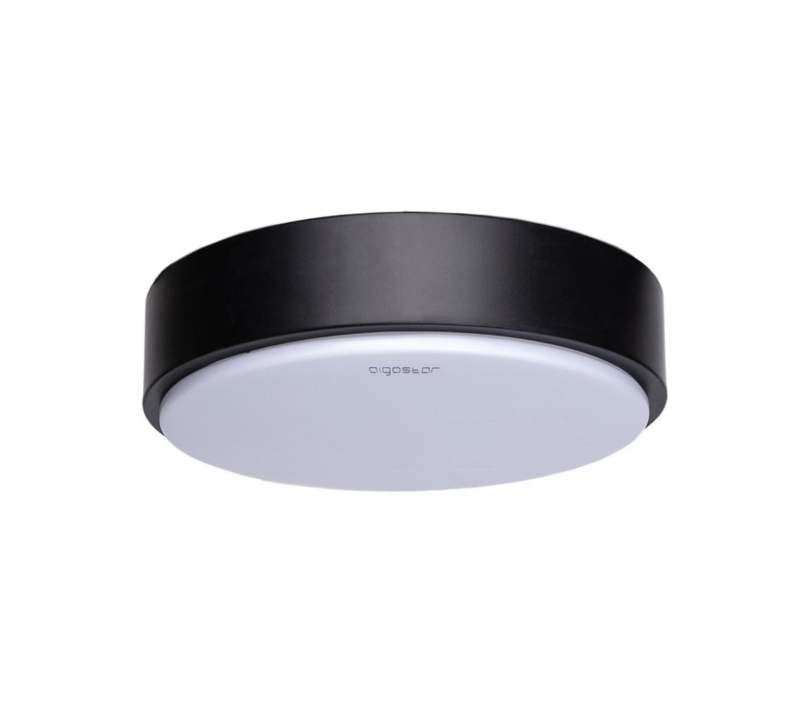 Aigostar PLAFON LED 12W 3000K BARWA CIEPŁA CZARNY 192631