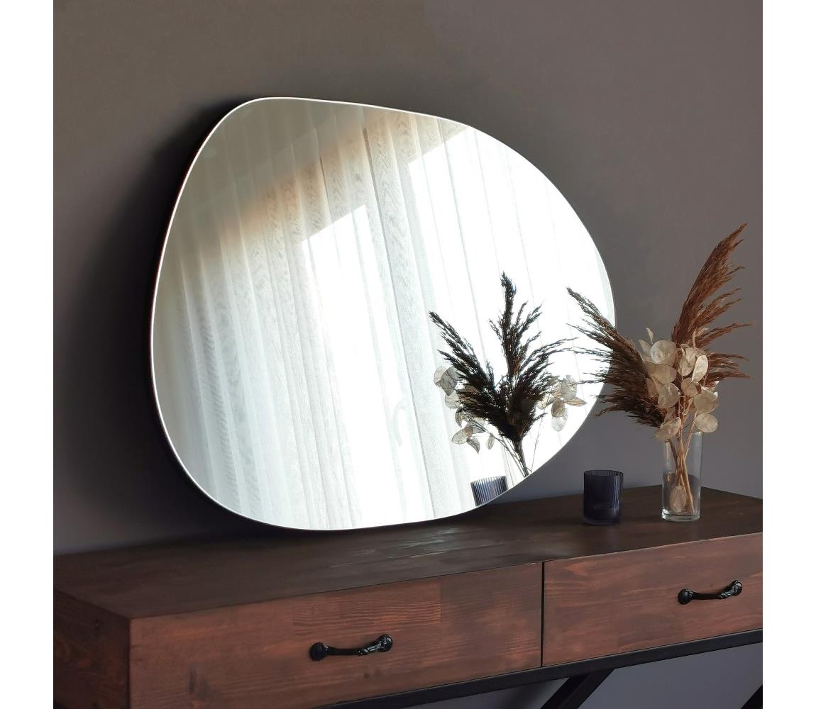 Lustro ścienne AYNA 55x75 cm czarne