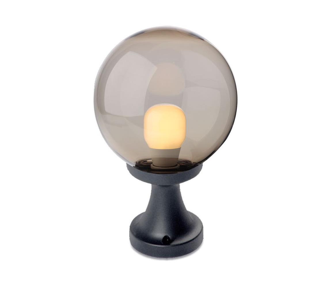 Redo 9774 - Lampa zewnętrzna SFERA 1xE27/42W/230V IP44 25x38 cm brązowy