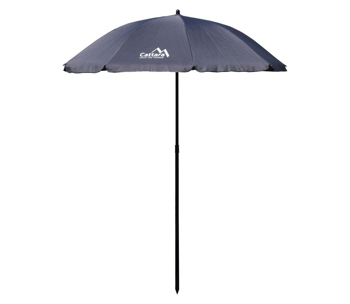 Składany parasol śr. 1,8 m szary
