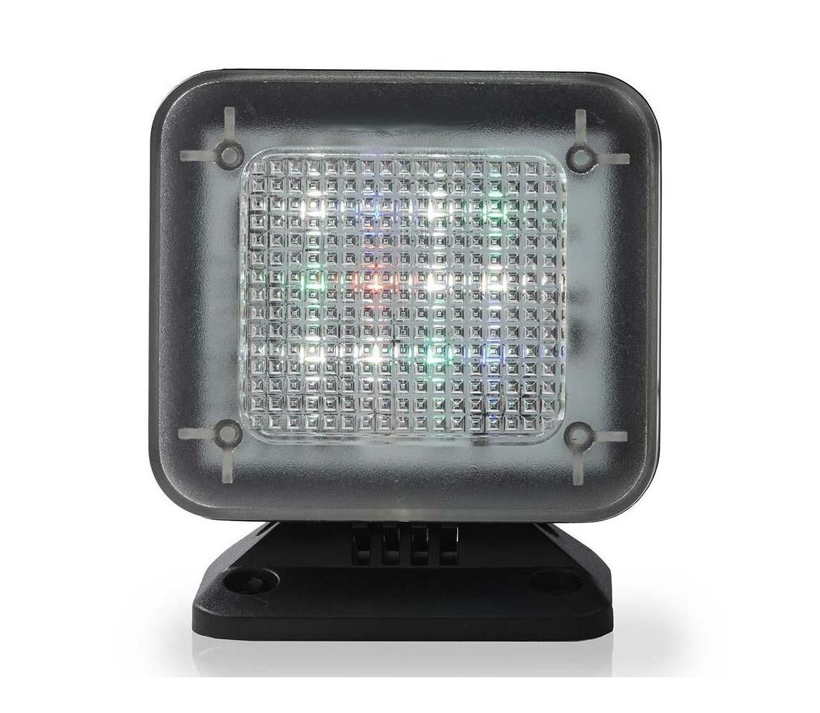 Nedis DUMSTV10BK - Symulator transmisji telewizyjnej LED LED/3W/5V