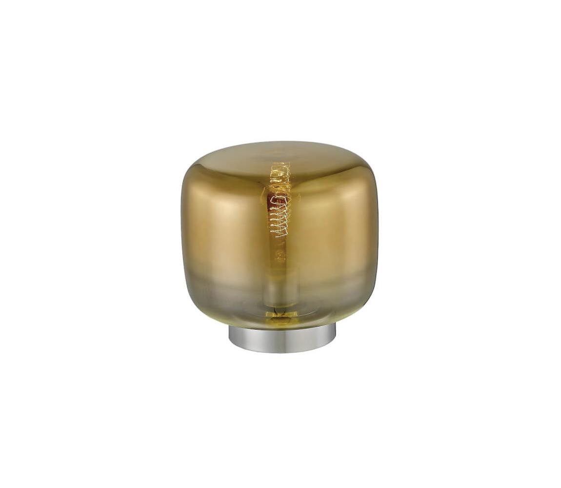 Klausen 108011 - Lampka stołowa ROTARY 1xE27/4W/230V złoty