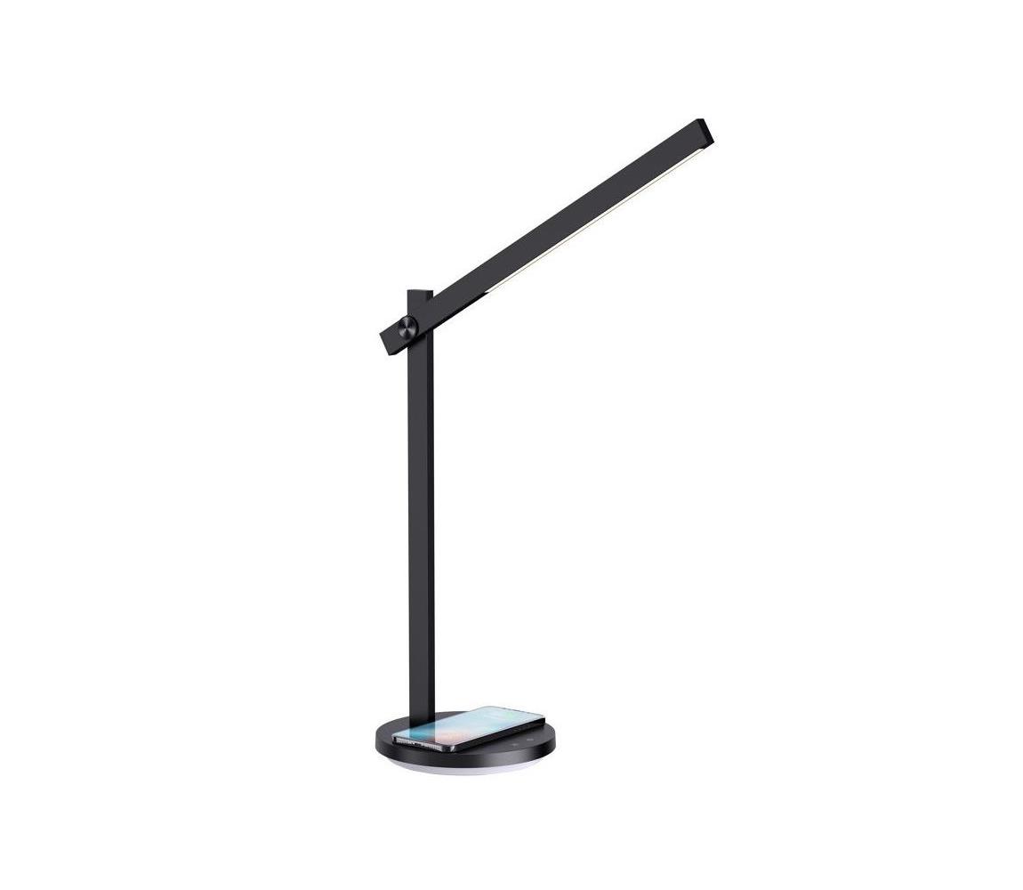 Immax 08969L - LED Ściemnialna lampka stołowa z ładowaniem bezprzewodowym LED/18W/230V