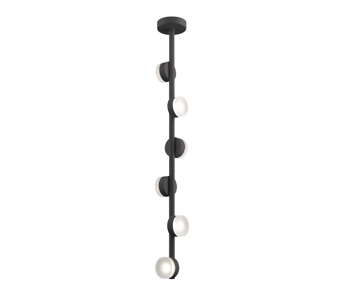 Klausen 140017 - LED Żyrandol na drążku COMFORT 6xLED/5W/230V czarny