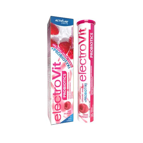 Activlab Pharma Electrovit Probiotics malina, 20tabl. mus. - >>> DARMOWA od 149zł 