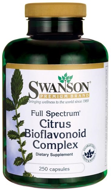 Swanson - Kompleks Bioflawonoidów Cytrusowych, 250 kapsułek