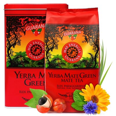 Mate Green ORANŻADA Oranżada Yerbera Puszka Mas Energia 500 OR931