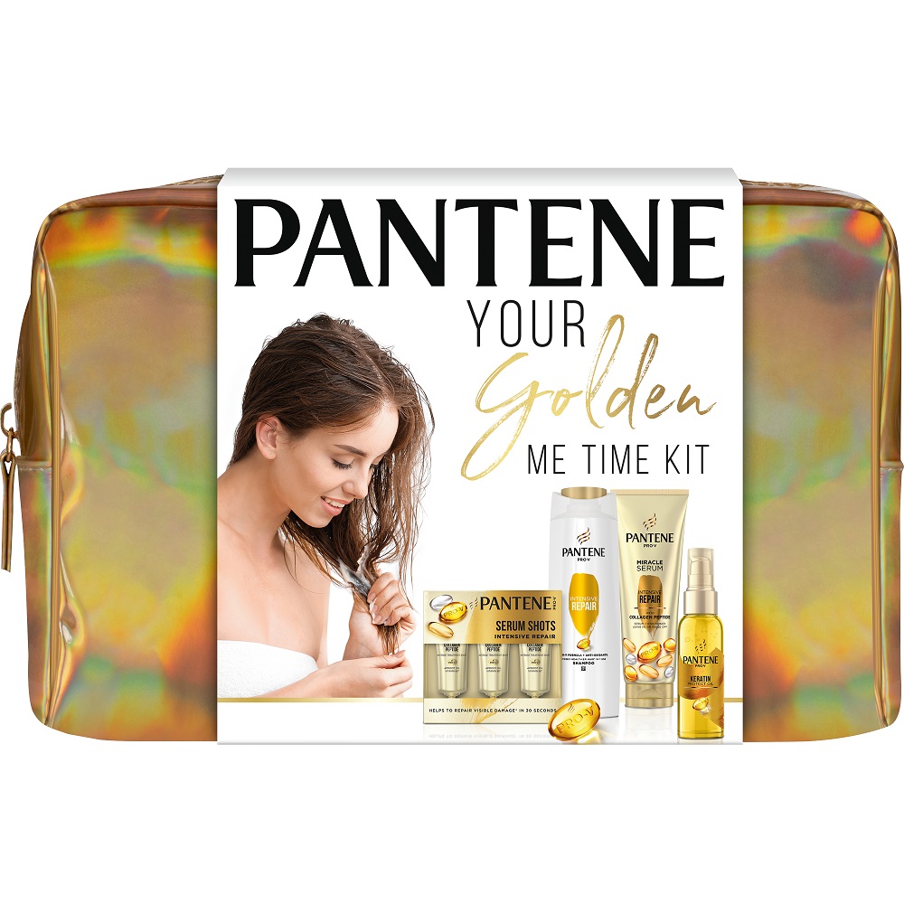 Pantene XMASS - Golden Bag Zestaw prezentowy 1szt
