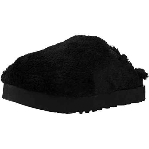 UGG Kapcie damskie Fuzz Sugar Slipper, Black, 42 EU