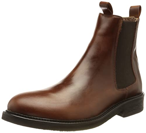 Guess Europe SAGL Męskie trampki Chelsea Bogen, Burgu, 40 EU, Burgu, 40 EU