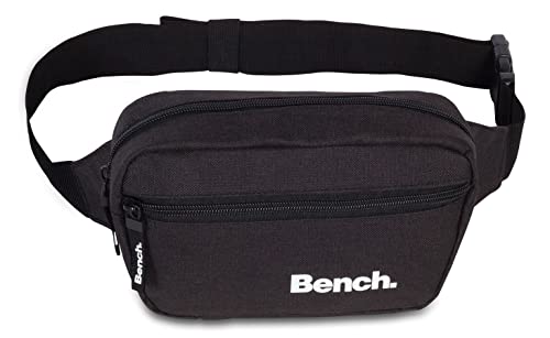 Bench Hip Bag 12,5 x 23 x 6,5 cm. Czarny 64151-0100, czarny, 23 cm, nowoczesny