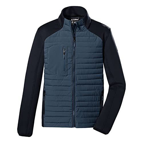 Killtec (KILAH) Męska kurtka pikowana/kurtka hybrydowa ze stójką KOW 33 MN JCKT, niebieska, S, 38637-000