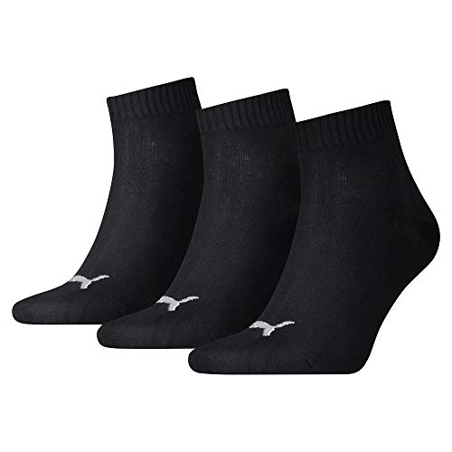 PUMA Unisex Plain Quarter skarpety (3 sztuki)