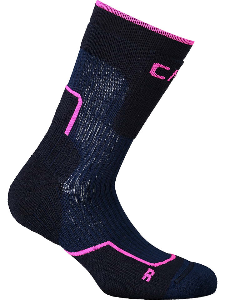 CMP Skarpety trekkingowe w kolorze granatowym