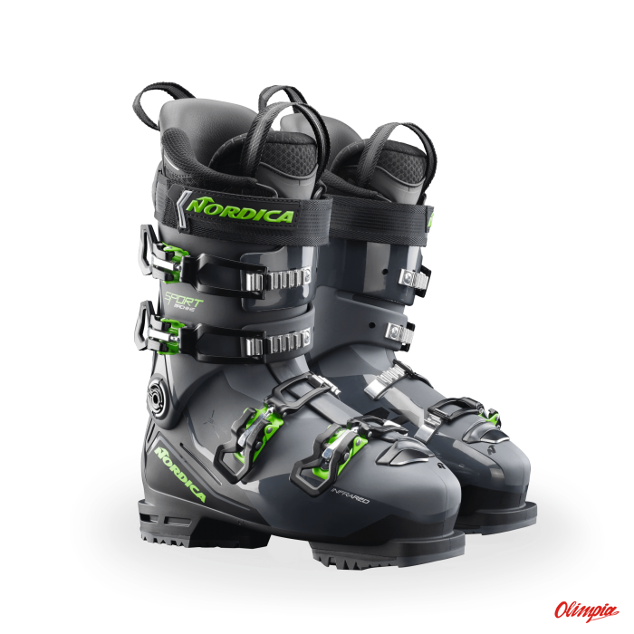 Buty narciarskie Nordica Sportmachine 3 110 GW Black/anthracite/Green 2022/2023