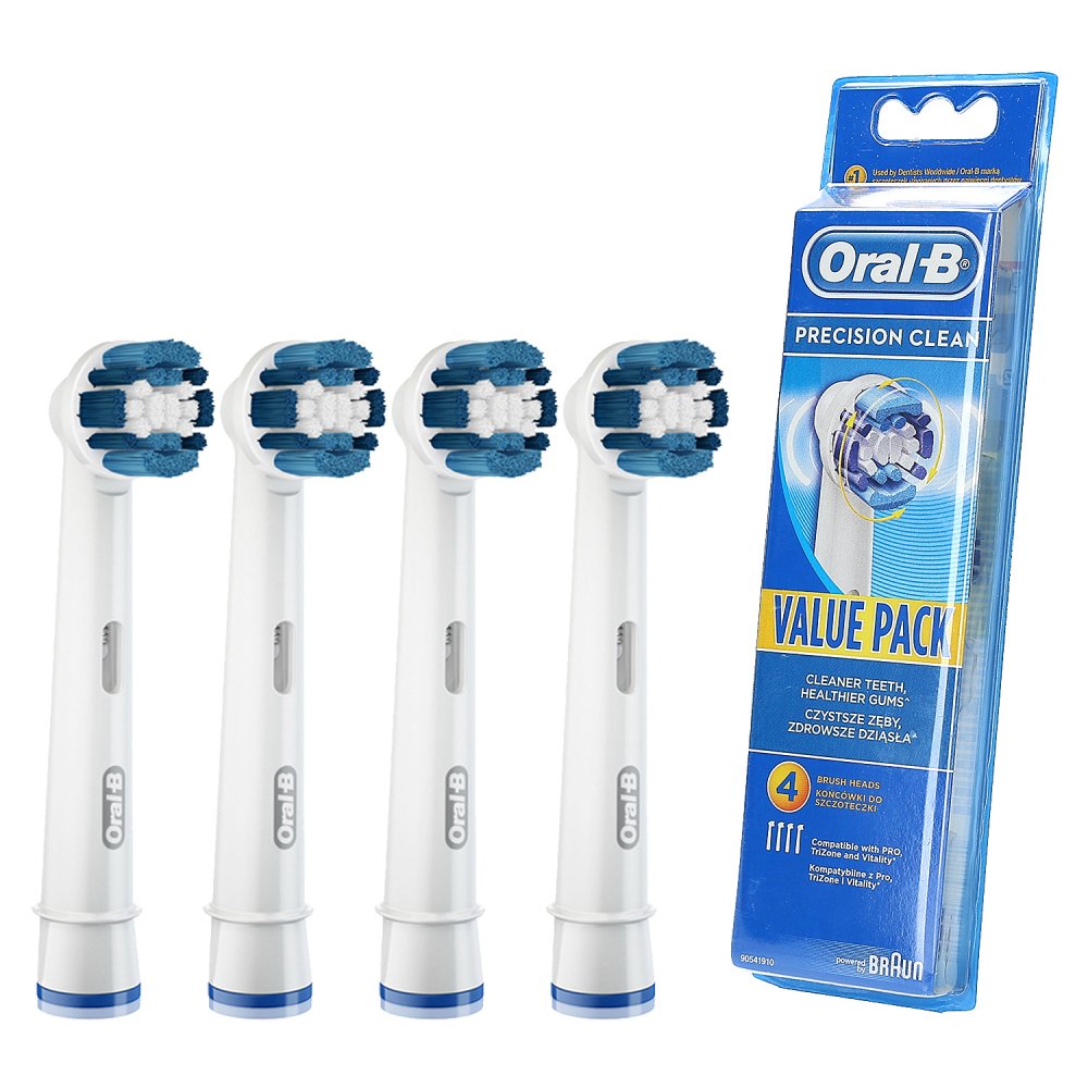 ORAL-B Precision Clean 4szt. końcówki do szczoteczek (luzem)