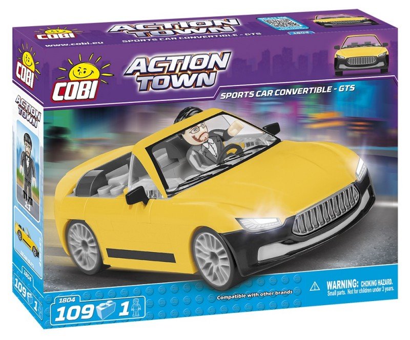 Cobi Action Town Sportowe Cabrio GTS 1804