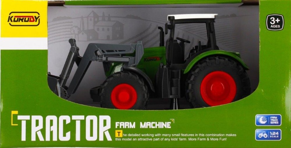 Traktor z akcesoriami MEGA CREATIVE 499468