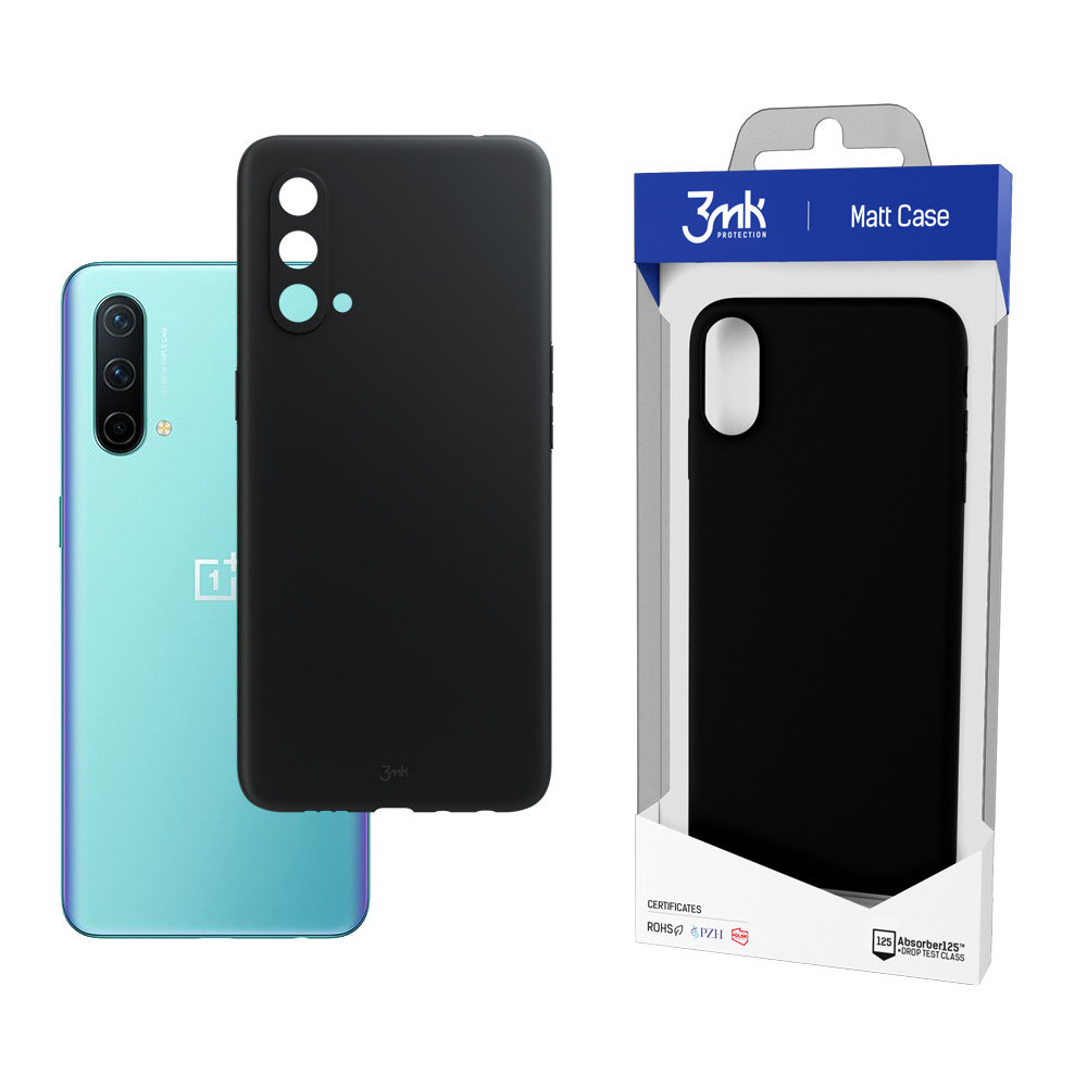 3mk Matt Case OnePlus Nord CE 5G czarny 5903108411660