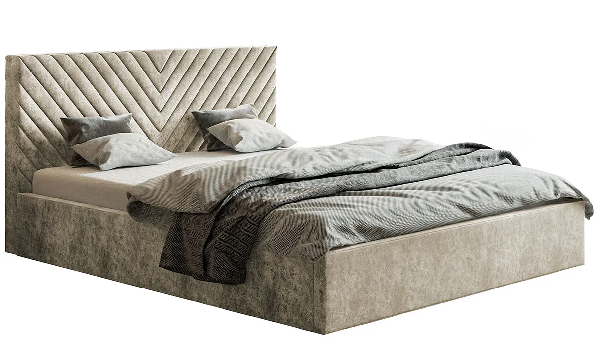 Tapicerowane łóżko 140x200 T9-S05