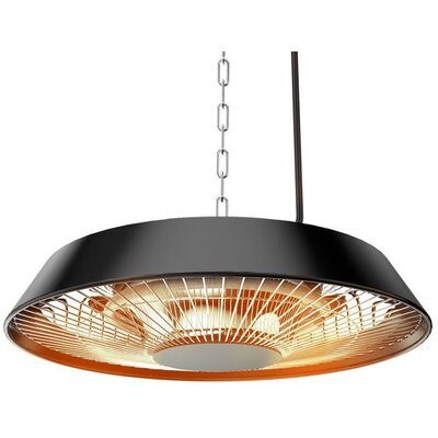 NEO-TOOLS Promiennik sufitowy 1500W aluminiowy bez pilota włącznik element grzejny halogen lamp IP44 TOP-90-037