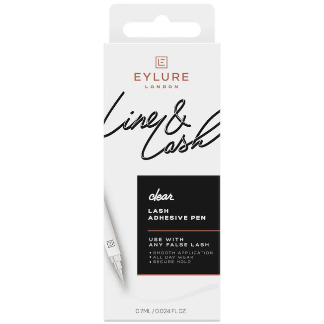 EYLURE - Line & Lash - Lash Adhesive Pen - Klej do rzęs w pisaku - Bezbarwny - 0,7 ml