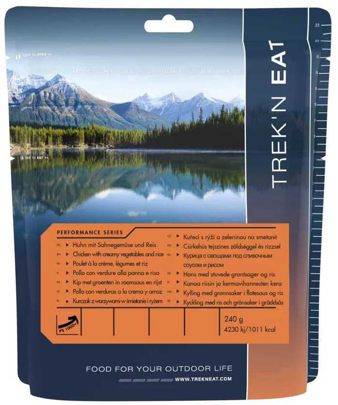 Żywność liofilizowana Trek n Eat - Kurczak z ryżem i warzywami w sosie śmietanowym 240 g (30902001)