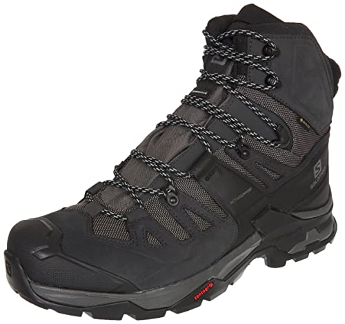 SALOMON Męskie buty trekkingowe Quest 4 GTX High Rise, Magnes czarny kamieniołom, 44 EU