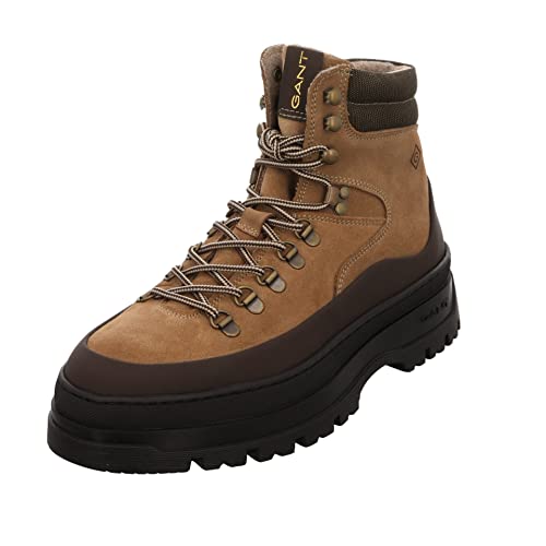 GANT FOOTWEAR Męskie buty ST Grip półdługie kozaki, taupe, 46 UE