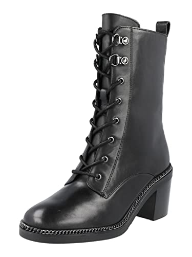 Guess Europe SAGL Damskie sztyblety Byanka, czarne, rozmiar 36 EU, czarny, 36 EU