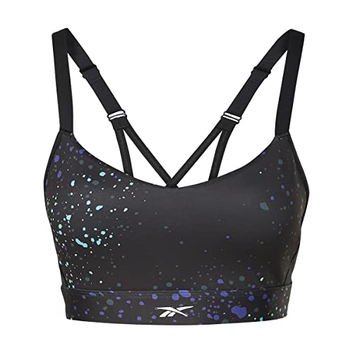Reebok S Lux Strappy Biustonosz Speckle Sportowy Damski