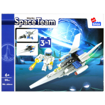 Klocki konstrukcyjne Space 96 elementów ALLEBLOX