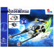 Klocki konstrukcyjne Space 97 elementów ALLEBLOX
