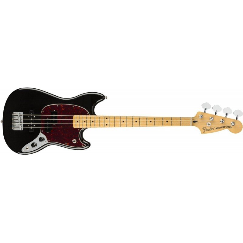 Fender LTD Mustang Bass PJ MN BLK TORT