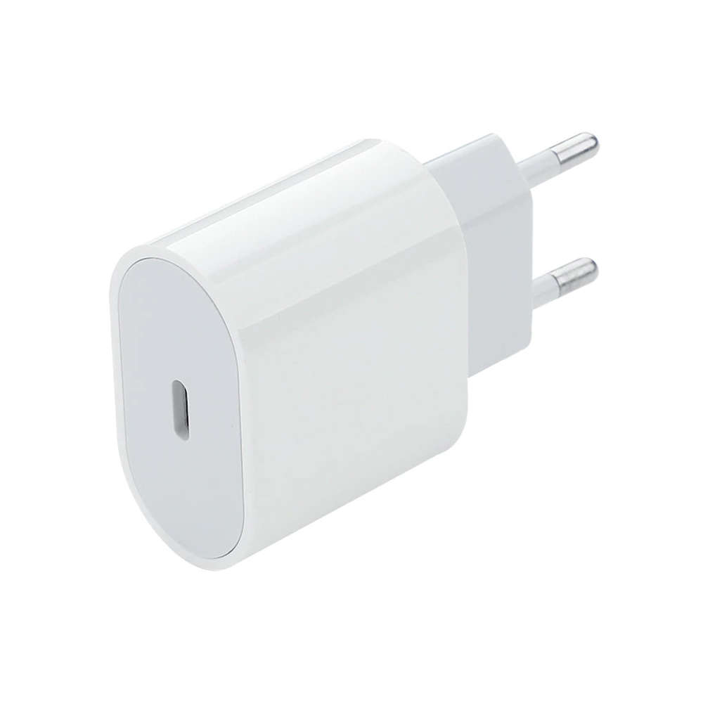 Ładowarka sieciowa Alogy szybka USB-C Type C PD 20W Biała + Kabel USB-C 60W 2m