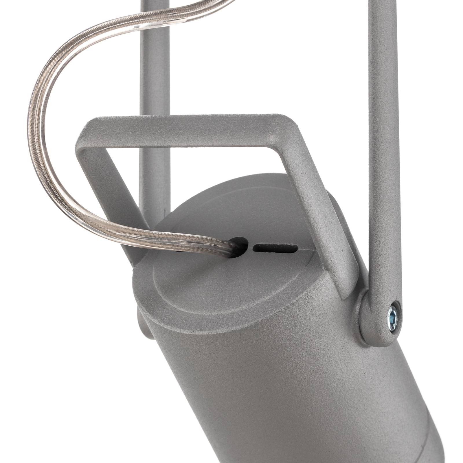 Ivela Drim spot 3-fazowy E27 regulowany srebrny